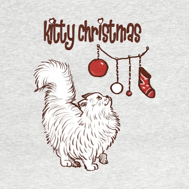 Kitty Christmas by Artofokan